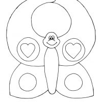 Butterfly Coloring Page