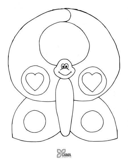 Butterfly Coloring Page