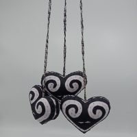 Heart Ornaments (set of 3)