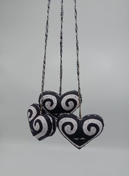 Heart Ornaments (set of 3)