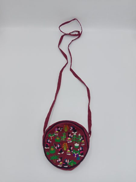 Life Scene Small Round Purse