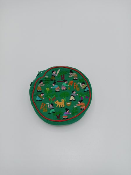 Life Scene Small Round Purse - Image 7
