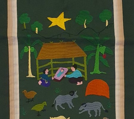 Nativity Scene Wall Hanging