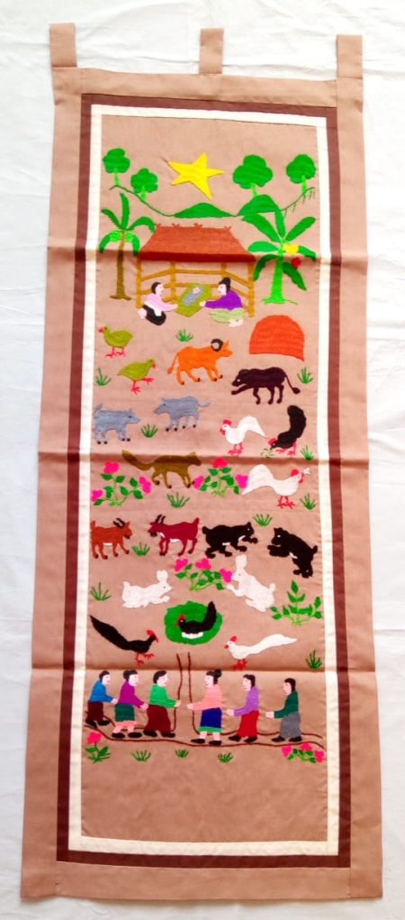 Nativity Scene Wall Hanging - Image 3