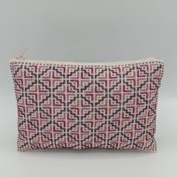 Embroidered Zippered Pouch (small)