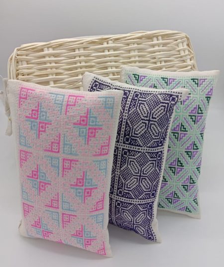 Embroidered Zippered Pouch