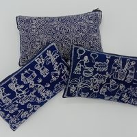Batik Zippered Pouch (large)