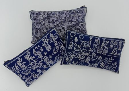 Batik Zippered Pouch (large)
