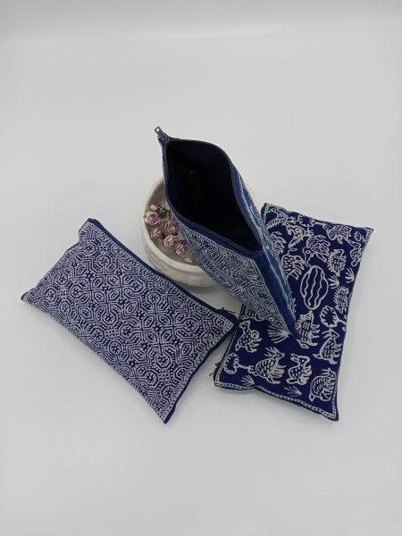 Batik Zippered Pouch (large) - Image 2