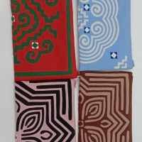 Applique Zippered Pouch (large)