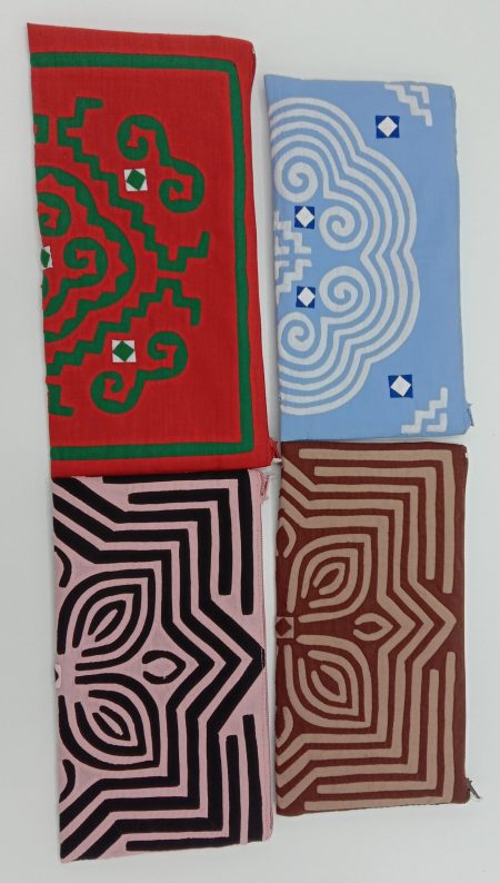 Applique Zippered Pouch (large)
